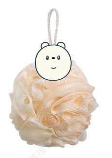 WE BABY BEARS Collection Shower Sponge (Ice Bear)