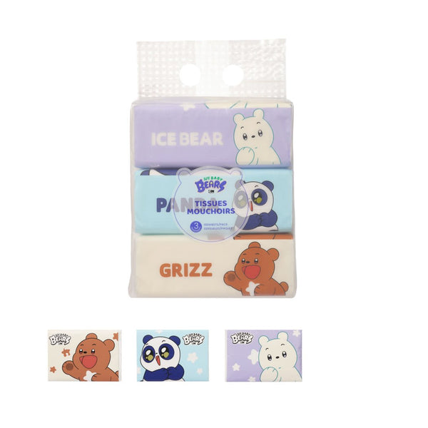 WE BABY BEARS Collection Tissues (3 Packs)