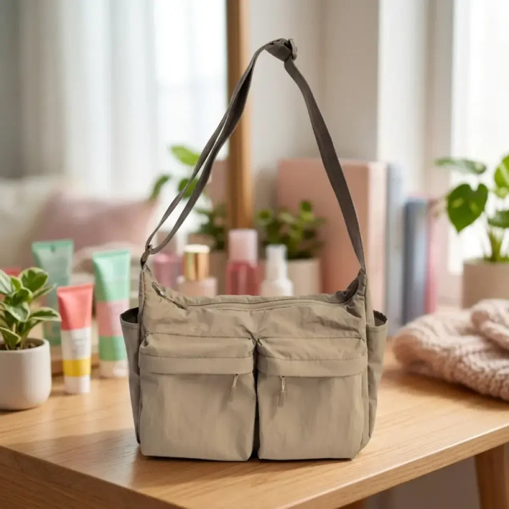 City Series Rectangular Crossbody Bag(Light Coffee) City Series Rectangular Crossbody Bag(Light Coffee)