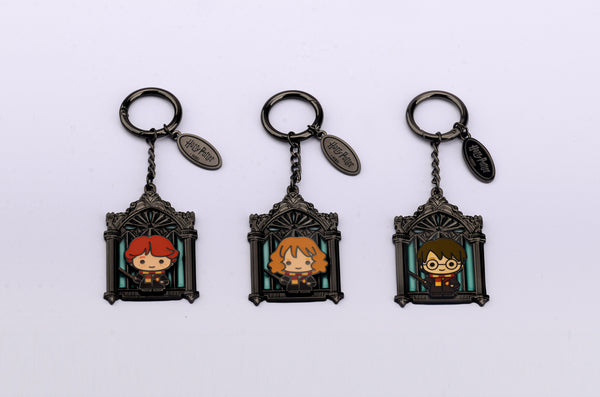 Harry Potter Double-Layer Metal Keychain