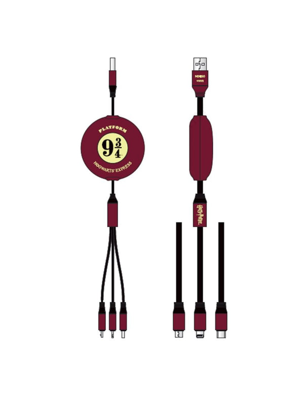 Harry Potter 3-in-1 Charging Cable(Red)