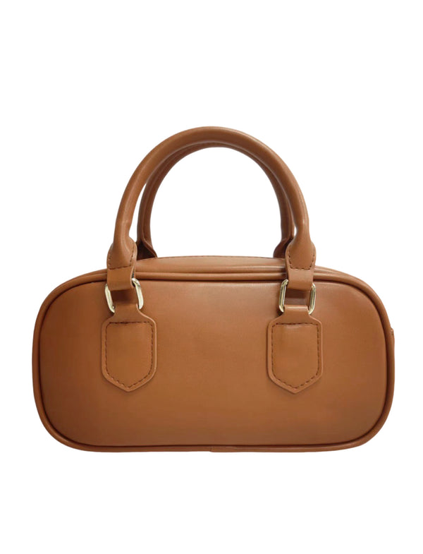 Elegant Handheld Bag (Brown)