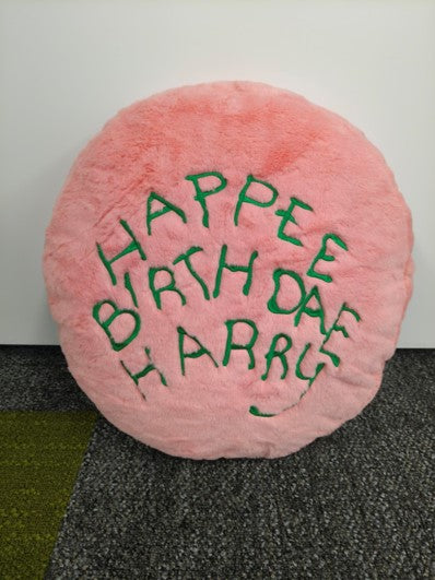 Harry Potter 16in. Round Pillow (Hagrid's Cake)