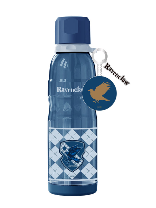 Harry Potter Plastic Bottle with Straw (750mL)(Blue)