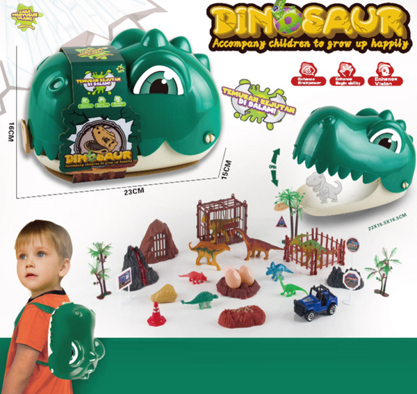 Back Organizer Animal Series(Dinosaurs 31 Pcs)