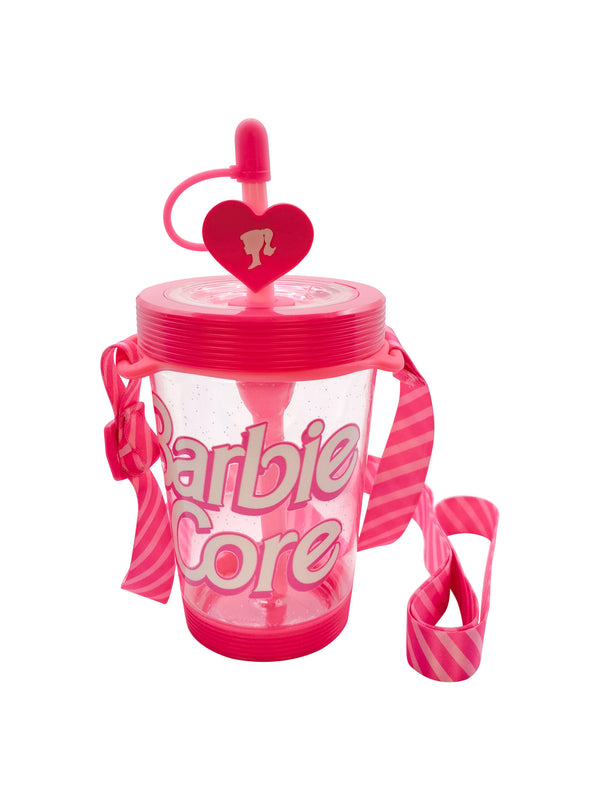 Barbie Pink Collection Water Bottle with Strap 535mL