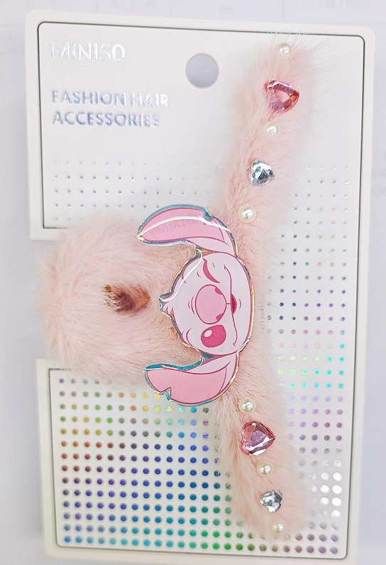 Disney Pink Collection Hair Claw Clip (Stitch)