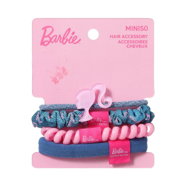 Barbie Pink Collection Hair Ties (4 pcs)