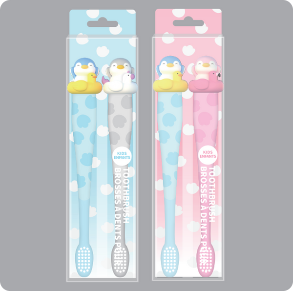 PENPEN Daily Lovely Kids' Toothbrushes (2 Count)