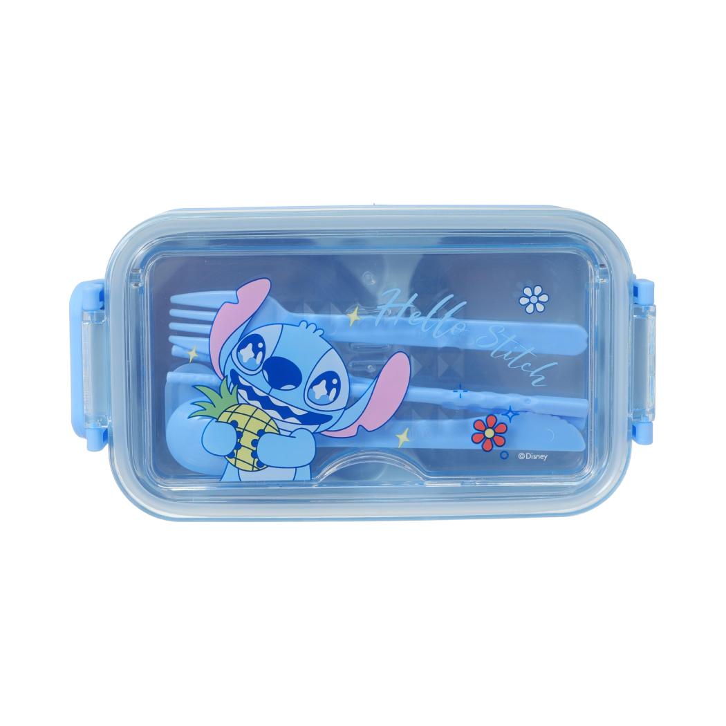 Disney Stitch Dinner Party Collection Double-Layer Lunch Box 1400mL Disney Stitch Dinner Party Collection Double-Layer Lunch Box 1400mL