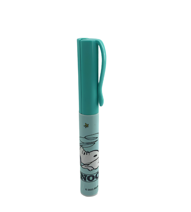Snoopy Colorful Vintage Collection Pen-Shape Scissors (Green)