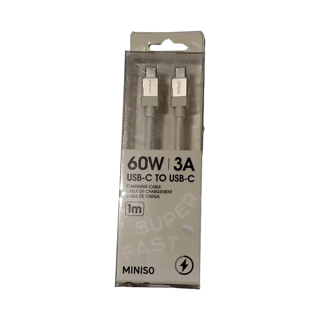 Life is for Fun Series CTC Fast Charging Cable (White) Life is for Fun Series CTC Fast Charging Cable (White)