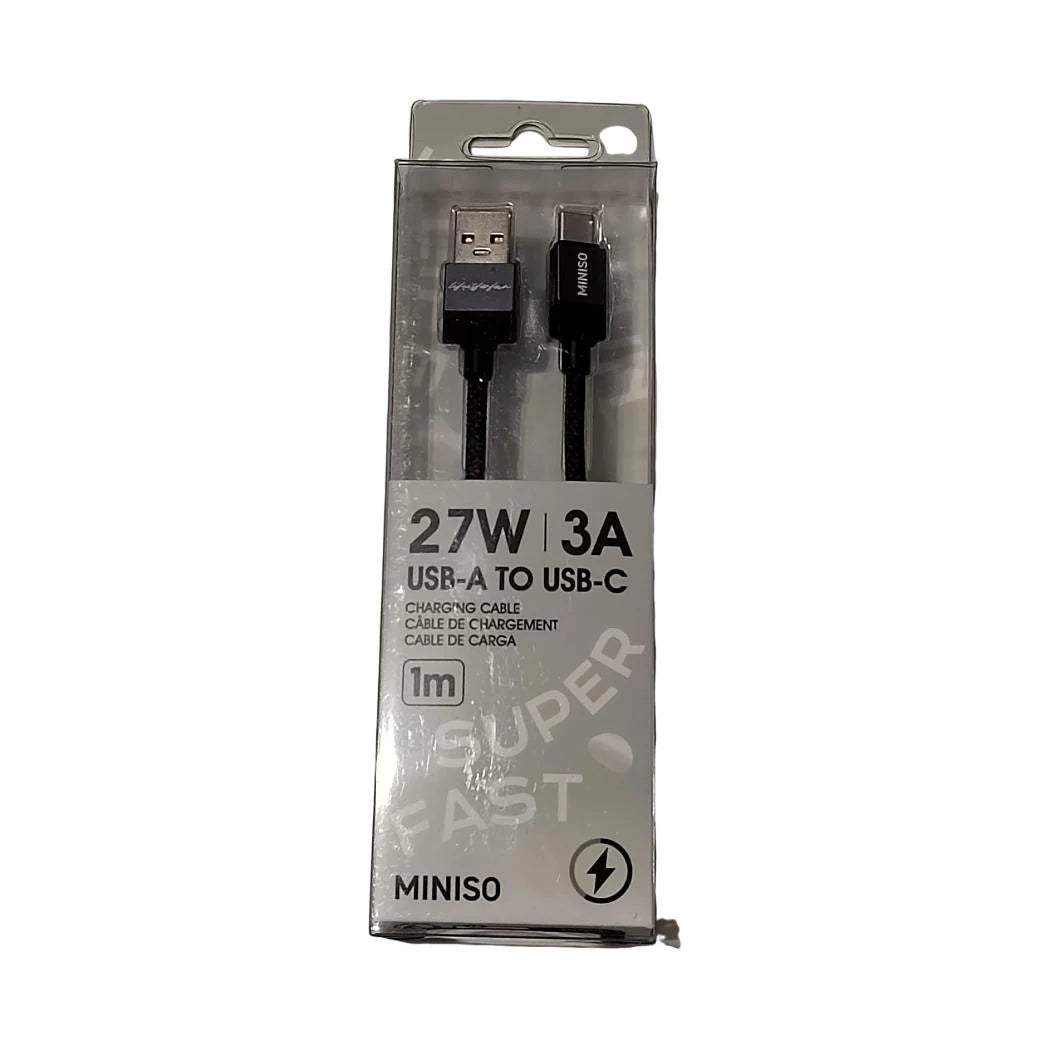 Life is for Fun Series USB-C Fast Charging Cable (Black) Life is for Fun Series USB-C Fast Charging Cable (Black)