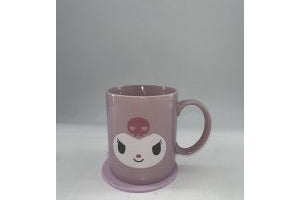 Kuromi Ceramic Mug with Coaster 340mL