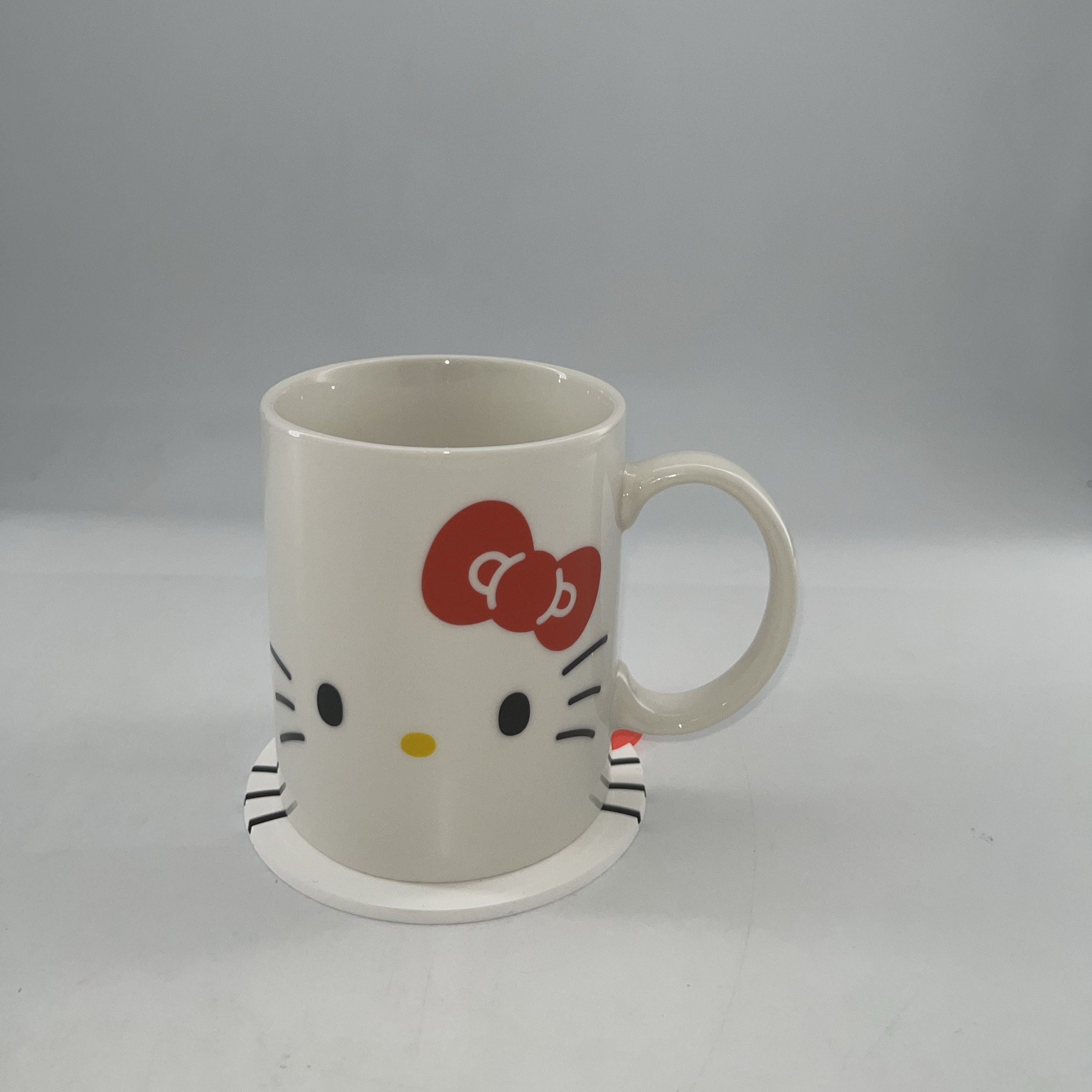 Hello Kitty Ceramic Mug with Coaster 340mL Hello Kitty Ceramic Mug with Coaster 340mL