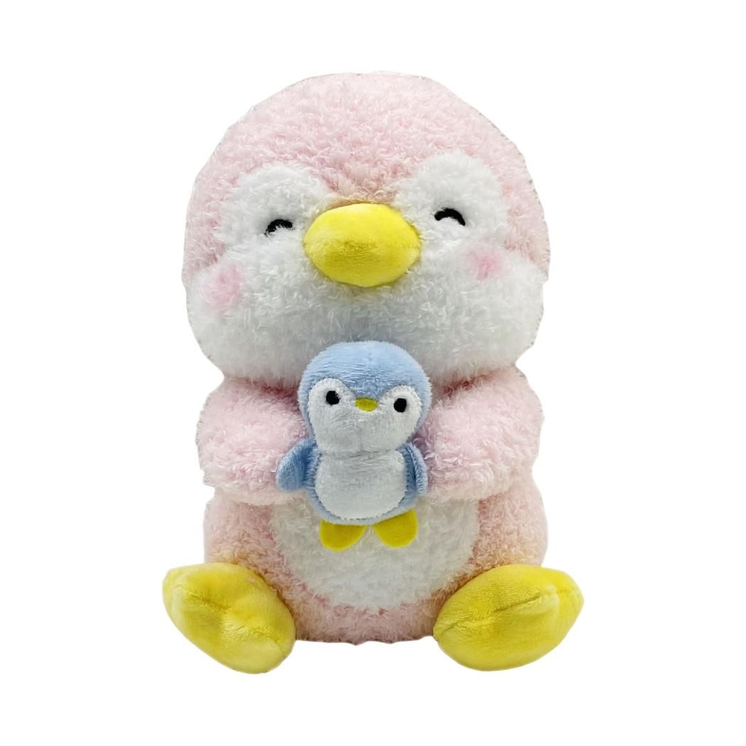 Mini Family - 8in. Sitting Plush Toy(Mother-Child Penguin Pendy & Mini Pen) Mini Family - 8in. Sitting Plush Toy(Mother-Child Penguin Pendy & Mini Pen)