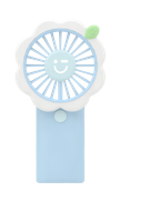 Flower Portable Fan (Blue) Flower Portable Fan (Blue)