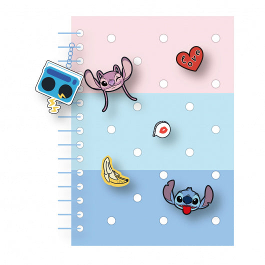 Disney Lilo & Stitch Collection Holes Book (80 Sheets) (Stitch & Angel)