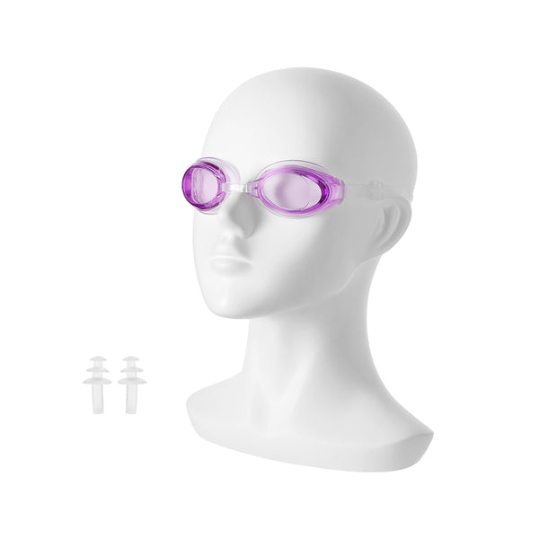 Adult's Basic Swimming Goggles(Purple)