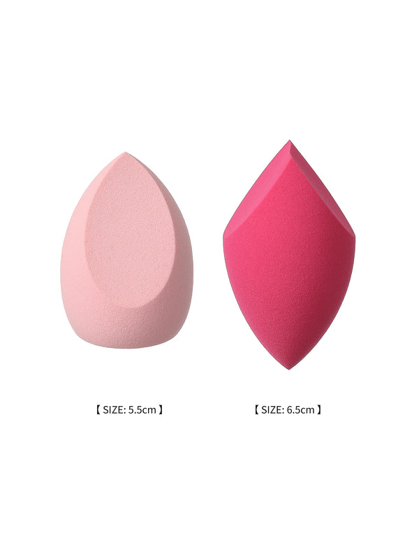 Soft Skin-Friendly Makeup Sponge Set (Double Slanted + Stamp)