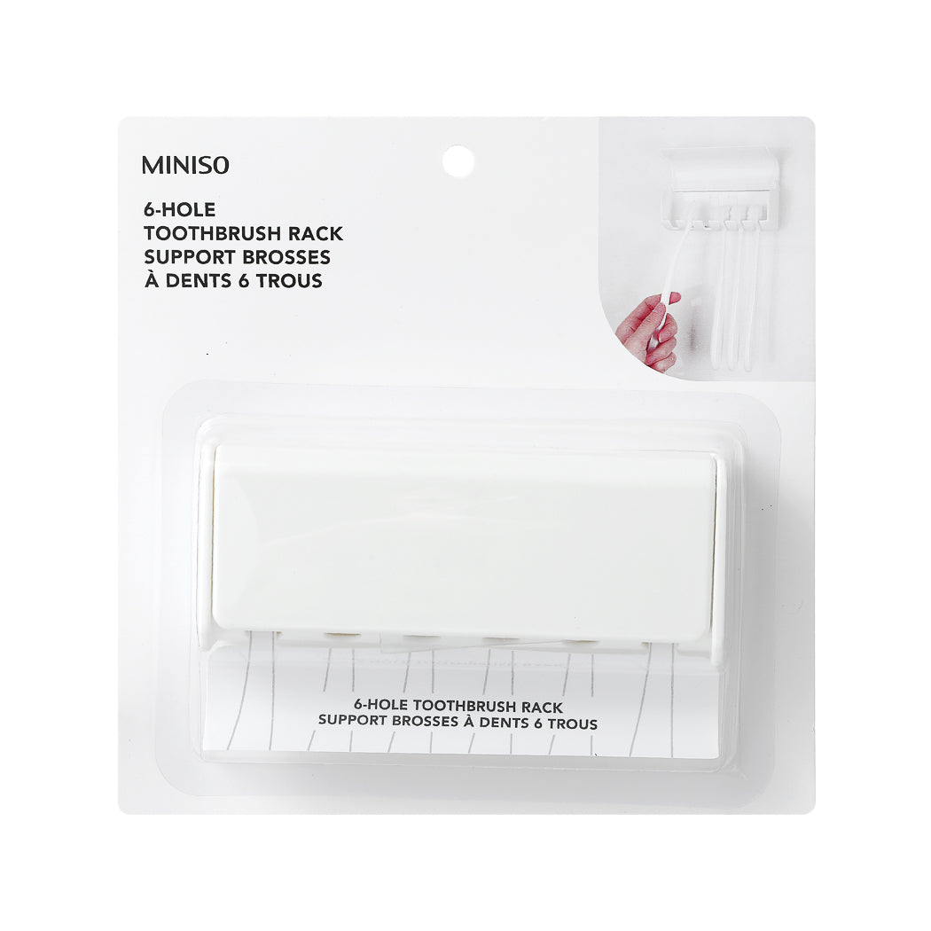 General-use 6-Hole Toothbrush Rack General-use 6-Hole Toothbrush Rack