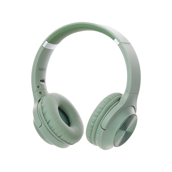 CD Patterned Wireless Headphones Model: TM-053(Green)