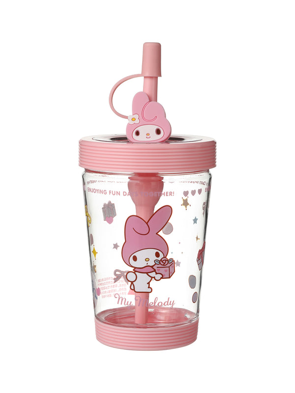 Sanrio Characters Portable Water Bottle (535mL)(Pink)