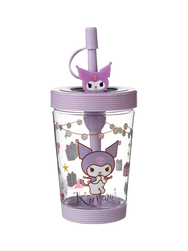 Sanrio Characters Portable Water Bottle (535mL)(Purple)