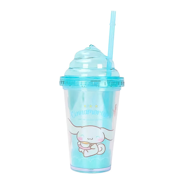 Sanrio Characters Plastic Water Bottle (320mL)(Blue)