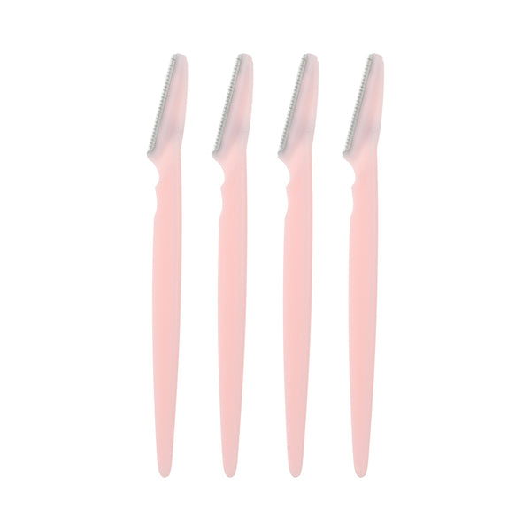 Eyebrow Razors (4 pcs)(Pink)