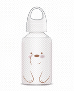 We Bare Bears Collection4.0-Glass Bottle 250mL(Ice Bear)