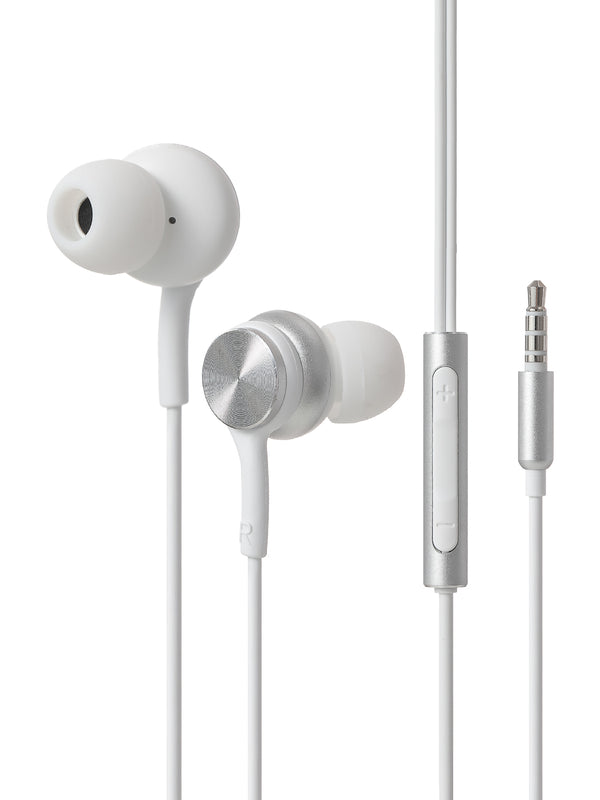 HIFI Metal In-ear Earphones Model:8474#(White)