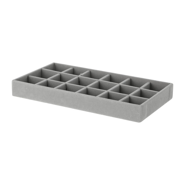 Eighteen-grid Jewelry Storage Tray