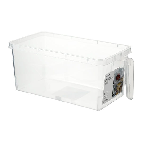 Storage Box with Lid and Handle for Refrigerator