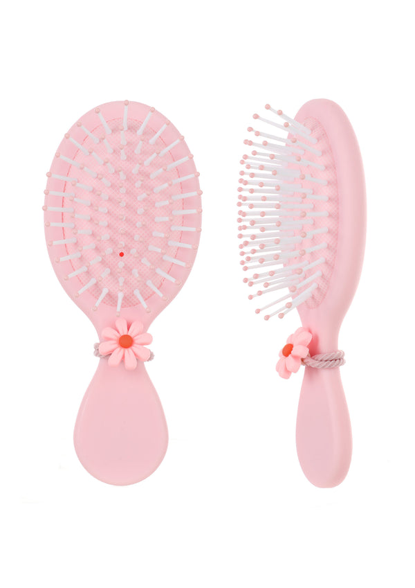 Mini Portable Paddle Brush (Sakura Hair Tie)