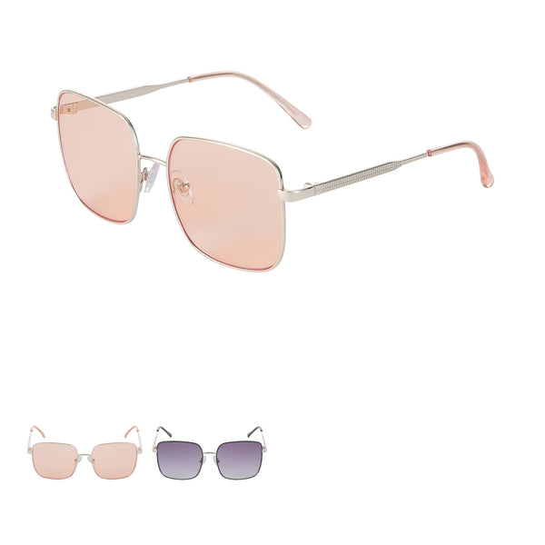 Rectangle Metal Sunglasses