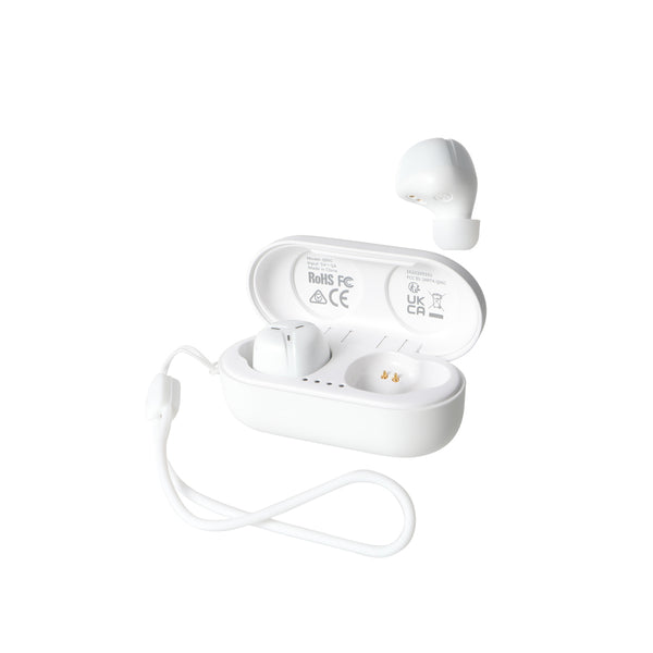 IPX7 Waterproof TWS Earphones Model: Q66C (White)