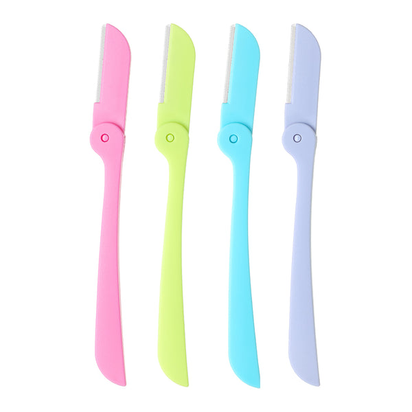 Precision Folding Eyebrow Razors (4 pcs)