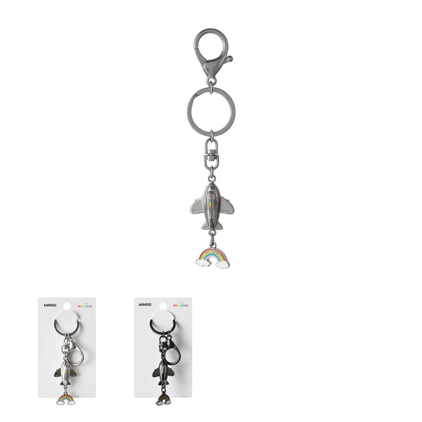 Coloradio Metal Plane Keychain