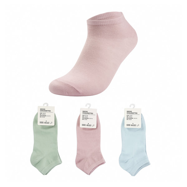 Women's Low-Cut Socks (6 Pairs)