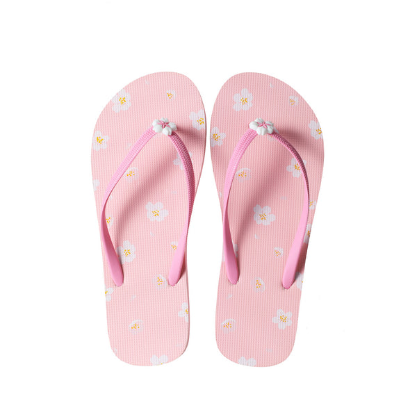 Sakura Blossom Series Women?s Flip-Flops(37-38)