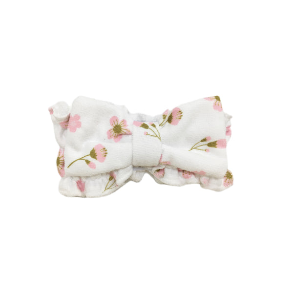 Sakura Blossom Bowknot Headband (White)