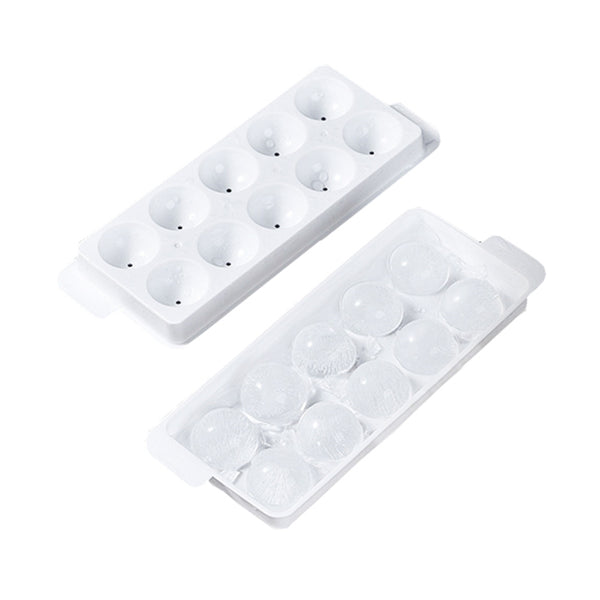 Plastic 10-Ice Ball Maker Mold, M (Set of 2)