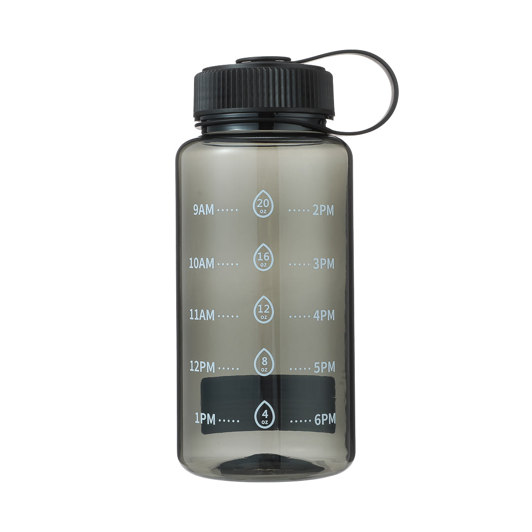 Plastic Cool Water Bottle with Handle - 800mL (Black) Plastic Cool Water Bottle with Handle - 800mL (Black)