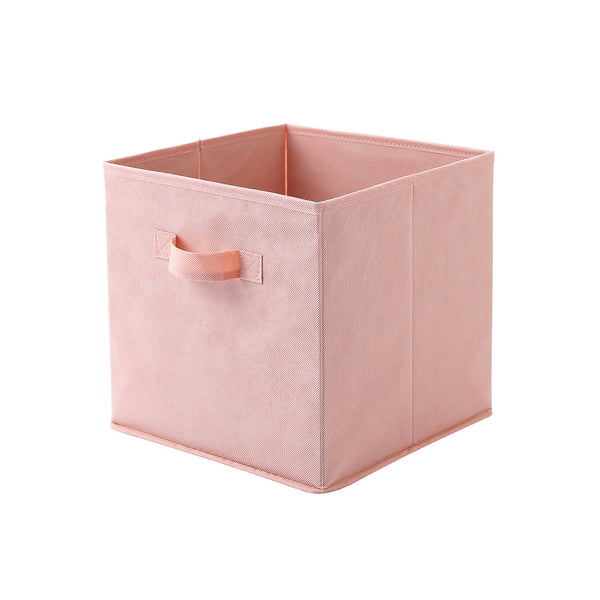 Non-woven Fabric Storage Cube(Pink)