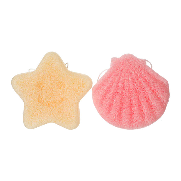 Ocean Fun Konjac Facial Sponges (2 pcs)