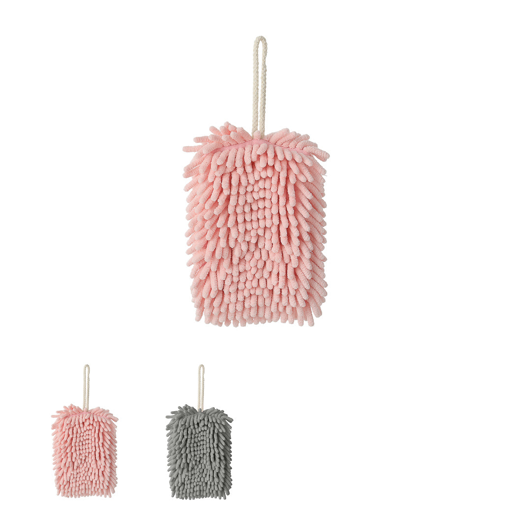 Chenille Cleaning Cloth(Pink/Gray) Chenille Cleaning Cloth(Pink/Gray)
