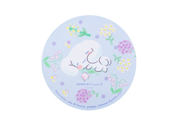 Cinnamoroll Birthday party round mouse pad