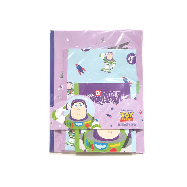 Disney Pixar Buzz Lightyear Collection Glue-bound Book (40 Sheets) (3 Pack)