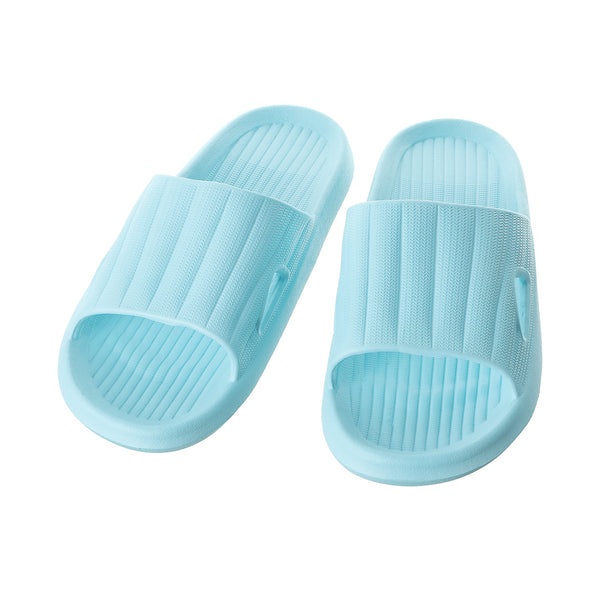 Convenient Lightweight Bath Slippers (37-38,Light Blue)